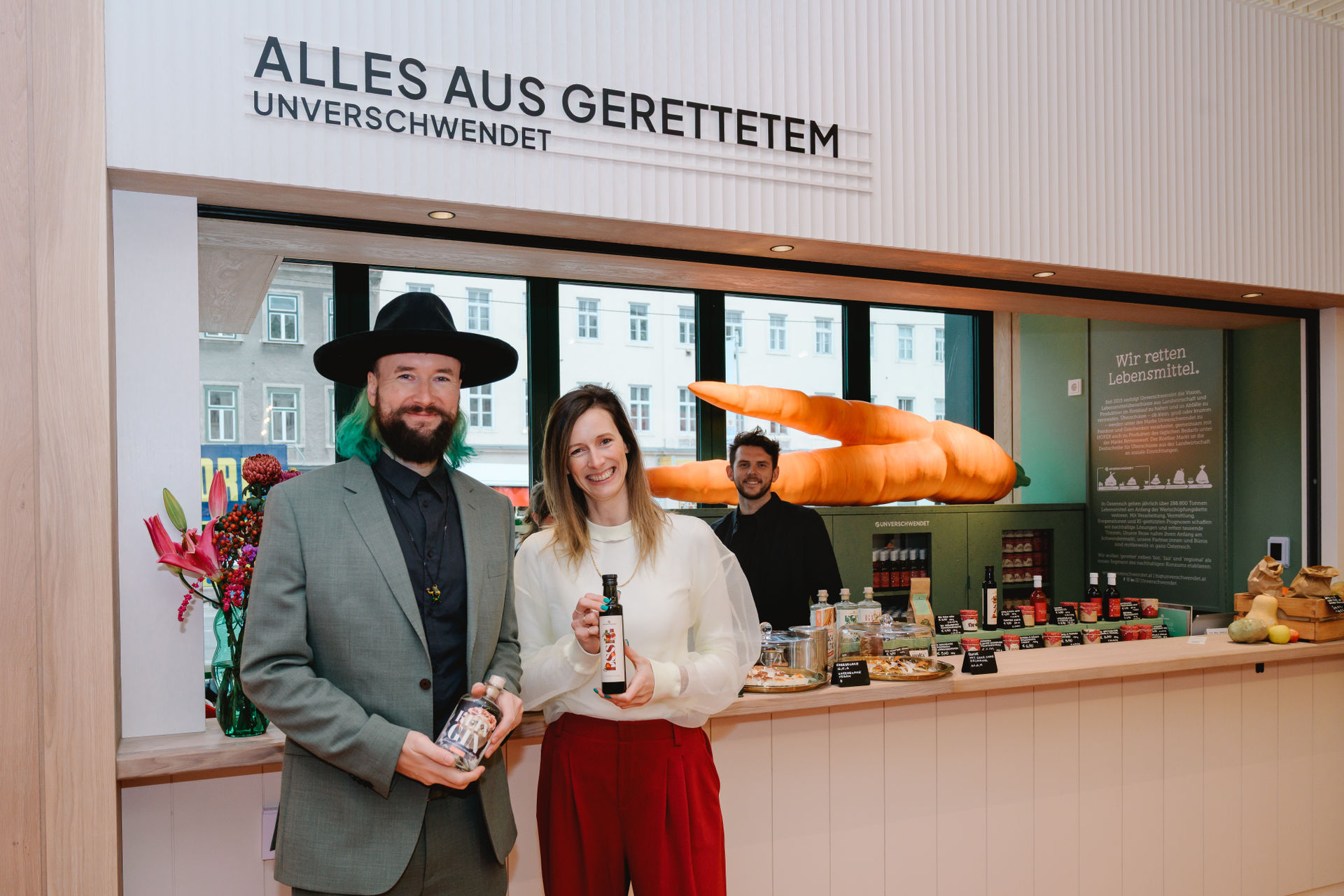 Gutes aus Gerettetem gibt’s jetzt auch am Naschmarkt